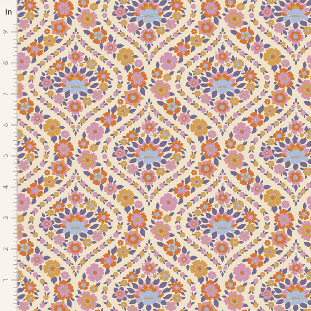 Tilda Patchwork Stoff Baumwolle - Wallflower - Bianca Thristle